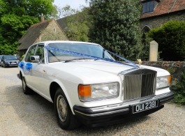 Classic Rolls Royce wedding car hire in Orpington